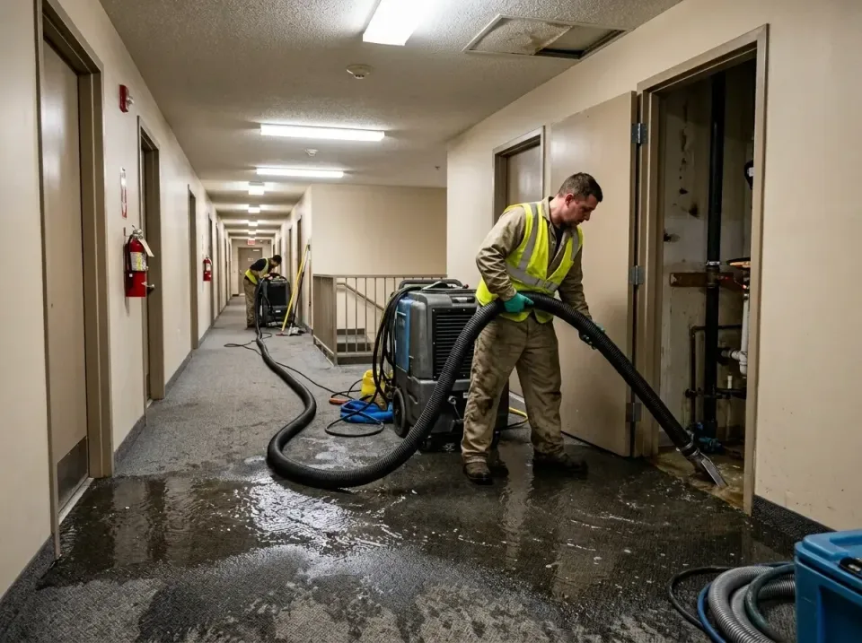 multi-unit-apartment-hallway-f-005 — frequently asked questions, Emergency Burst Pipe Water Extraction & Removal in Millsbor…